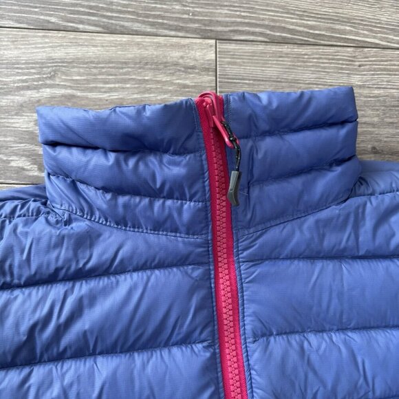 Columbia Sister Brook II Down Jacket Womens M Blue Pink Omni Heat 700 Fill Down - Picture 9 of 16